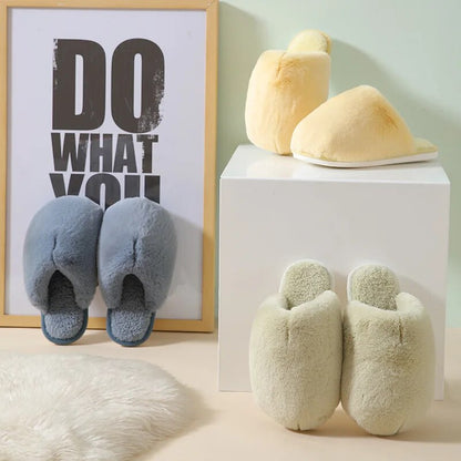 Fluffy Winter-Slippers