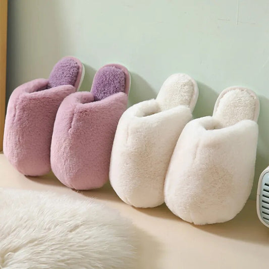 Fluffy Winter-Slippers