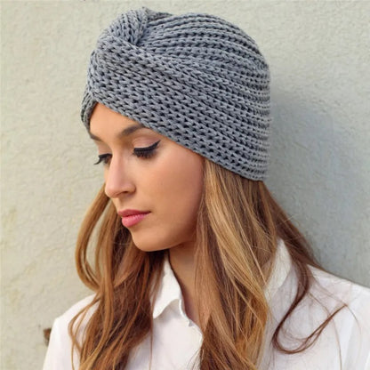 Turban-Top Beanie